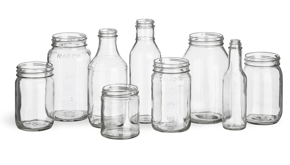 Wholesale craft food bottles and jars